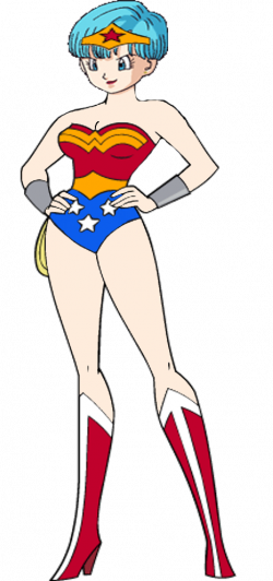 Bulma Briefs as Wonder Woman by Darthranner83 on DeviantArt