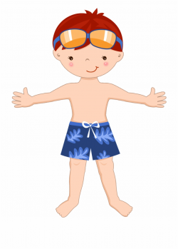 Surf Clipart Kids Beach Party - Cartoon Boy On Beach ...