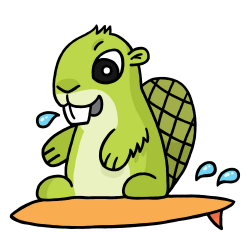 Surfing Adsy transparent PNG - StickPNG