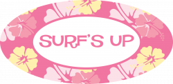 Surfing Girls Clipart. | Oh My Fiesta For Ladies!