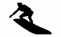 Surfing Clipart Transparent - Transparent Background Surfer ...