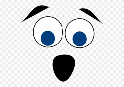 Surprised Cartoon Face Png Clipart (#29311) - PinClipart