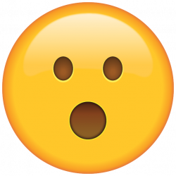 Surprised Face Emoji | YouTube Videos | Surprise face, Emoji ...