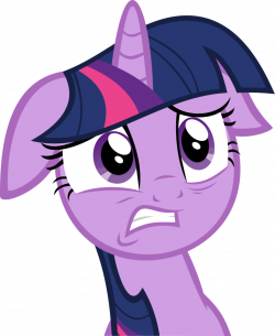 Twilight Sparkle - Worried Face by abydos91 on DeviantArt