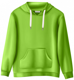 Green Sweatshirt PNG Clip Art - Best WEB Clipart