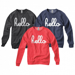 Hello (Adult) Champ Pullovers – Hello Apparel