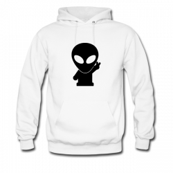 Space Alien T-Shirts Hoodies and More | Space Alien Hoodie - Black ...
