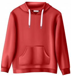 Red Sweatshirt PNG Clip Art - Best WEB Clipart