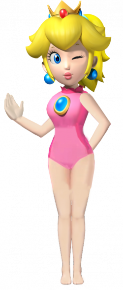 Princess Peach Swimsuit by PartyPeach on DeviantArt