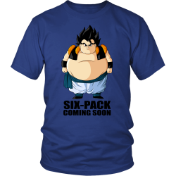 Super Saiyan -Veku Six Pack coming soon - Men Short Sleeve T Shirt ...