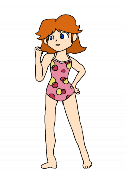 Daisy - May (Pink Swimsuit) by KatLime on DeviantArt