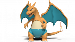 Charizard's swimming trunks by kuby64 on DeviantArt