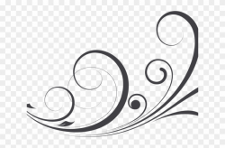 Swirl Clipart Country - Elegant Swirl Png, Transparent Png ...