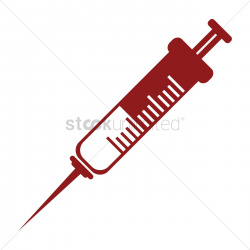 Blood clipart syringe - Pencil and in color blood clipart syringe