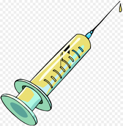 Sewing needle Hypodermic needle Syringe Clip art - Cartoon ...