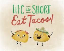 Image result for eating tacos clipart | I just like these ...