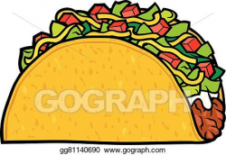 Vector Art - Taco - mexican food. EPS clipart gg81140690 ...