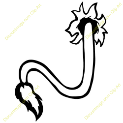 Cow Tail Clipart