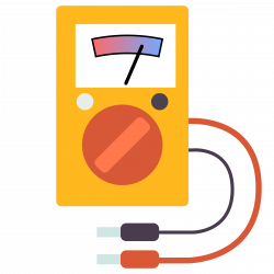 Multimeter flat design Icons PNG - Free PNG and Icons Downloads