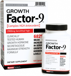 Growth Factor-9 by Novex Biotech at Bodybuilding.com - Best Prices ...