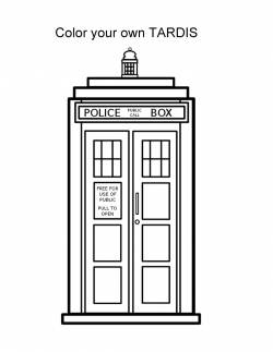 tardis clip art | For the Love of Doctor Who | Kid Art Projects ...