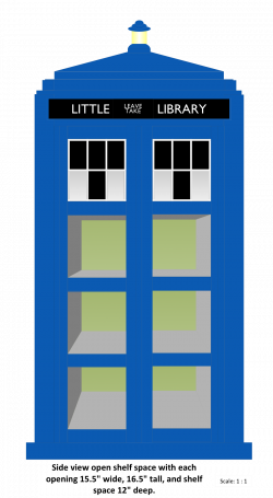 TARDIS | Macon Little Libraries