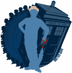 7th Doctor Who Silhouette by DaveMilburn on DeviantArt