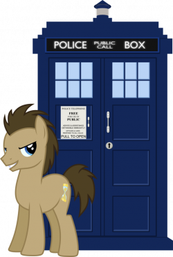 Request] Dr Whooves with the Tardis by Uponia on DeviantArt