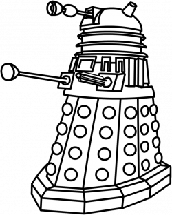 dalek clip art | More from The2ndD | Kid Art Projects | Pinterest ...
