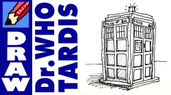 How to draw the TARDIS Real Easy - YouTube - Clip Art Library