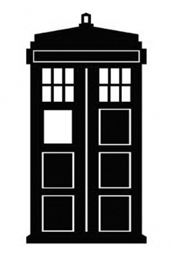 Doctor Who Stencil Silhouette Outline Clipart Mania! 16 different ...