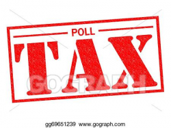Stock Illustration - Poll tax. Clip Art gg69651239 - GoGraph