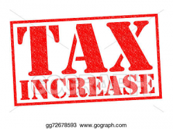 Stock Illustration - Tax increase. Clipart Illustrations ...