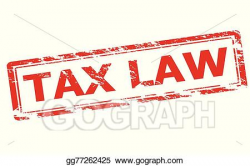 Vector Stock - Tax law. Clipart Illustration gg77262425 ...