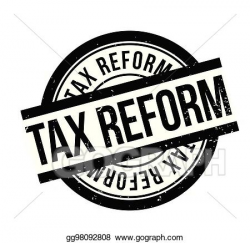 Vector Clipart - Tax reform rubber stamp. Vector ...