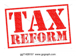 Clipart - Tax reform. Stock Illustration gg71428157 - GoGraph