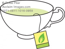 Royalty Free Clipart Illustration of a Tea Cup
