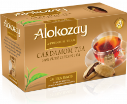 Cardamom Tea (Chai) - 25 Tea Bags – Alokozay North America