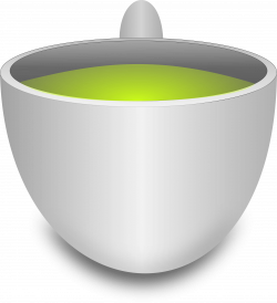 Clipart - Green Tea Cup