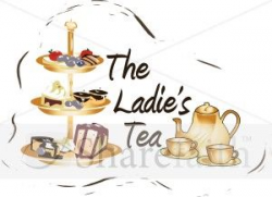 Ladies Tea Clipart | flyers for cwf | Girls tea party ...