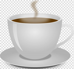 Cup of coffee illustration, Coffee cup Tea Kopi Luwak Cafe ...