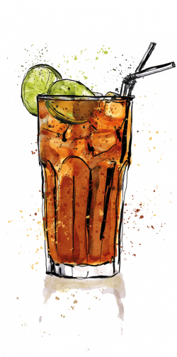 Long Island Cocktail. Trendy Photo Of Long Island Iced Tea With Long ...