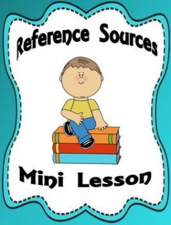 Reference Materials Mini Lesson | School | Library lessons ...