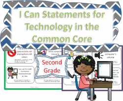 Second Grade Technology I Can Statements- Skill Building | Computer ...