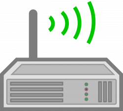 Clipart - Wireless Router