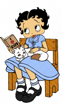 reading and snuggles | Betty Boop as Baby, Child or Teen | Pinterest ...