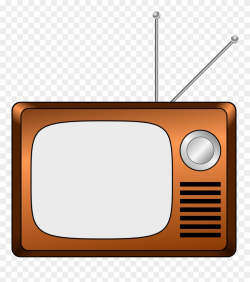 Television Cliparts - Old Fashioned Tv Cartoon - Png ...
