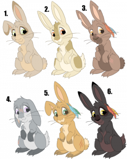 Baby Bunny Watership Down Paypal Adopts by Carlene707 on DeviantArt