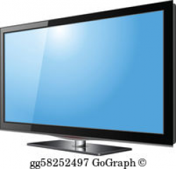 Vector Stock - Old tv - television with blank screen ...