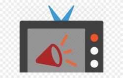 Television Clipart Tv Ad - Tv Advertising Icon - Png ...